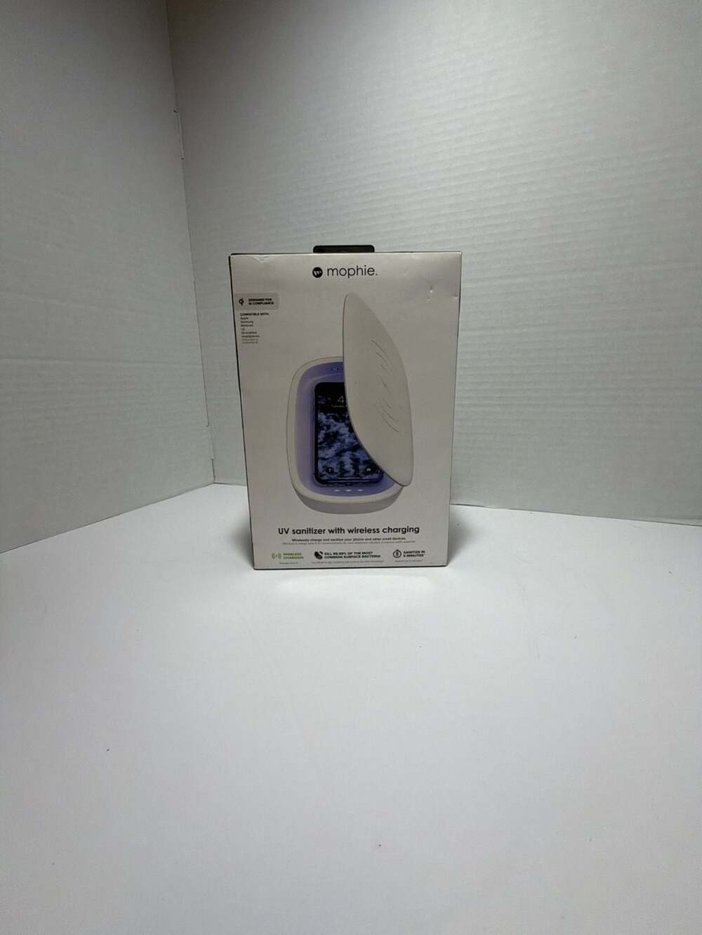 Mophie UV Sanitizer with Wireless Charging for Smartphones